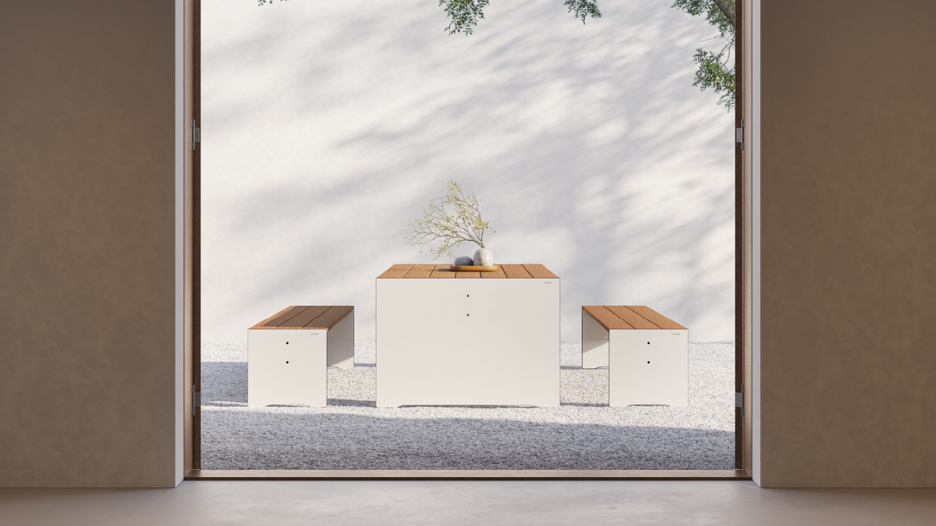 Artikel mit Outdoorholz