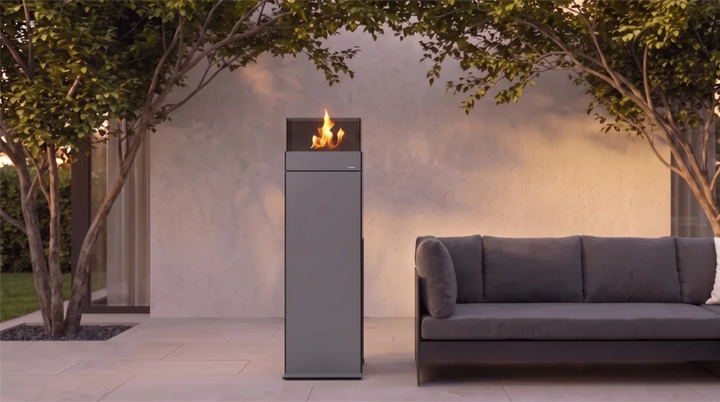 LUX . Column . Fireplace