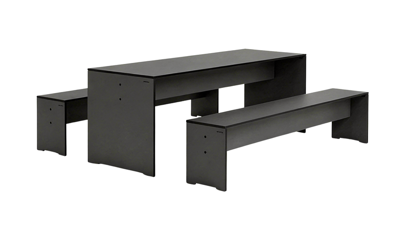 RIVA . Ensemble table et banc