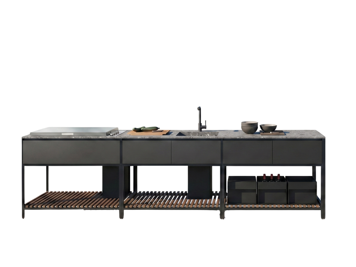 TICINO . Kitchen . frame . BBQ 120