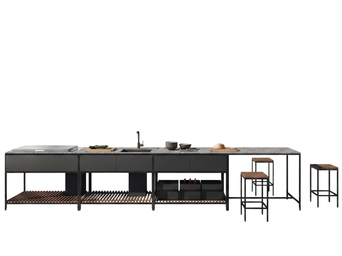 TICINO . Kitchen . frame . BBQ 120