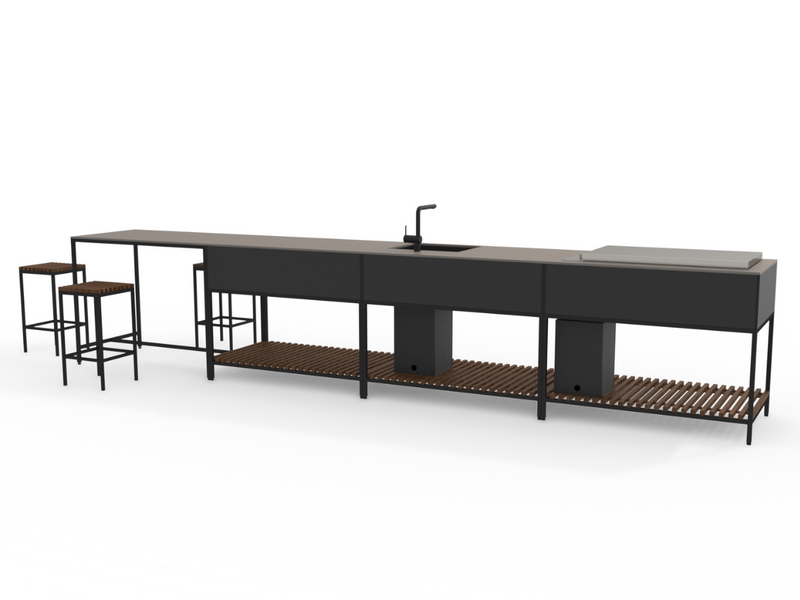 TICINO . Kitchen . Frame . Drawer 60