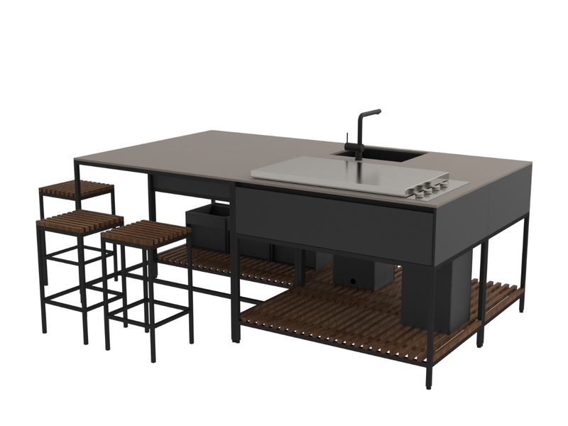 TICINO . Kitchen . Frame . Drawer 60