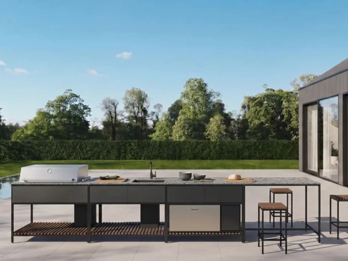 TICINO . KITCHEN . FRAME . Outdoor Küche . COOLER