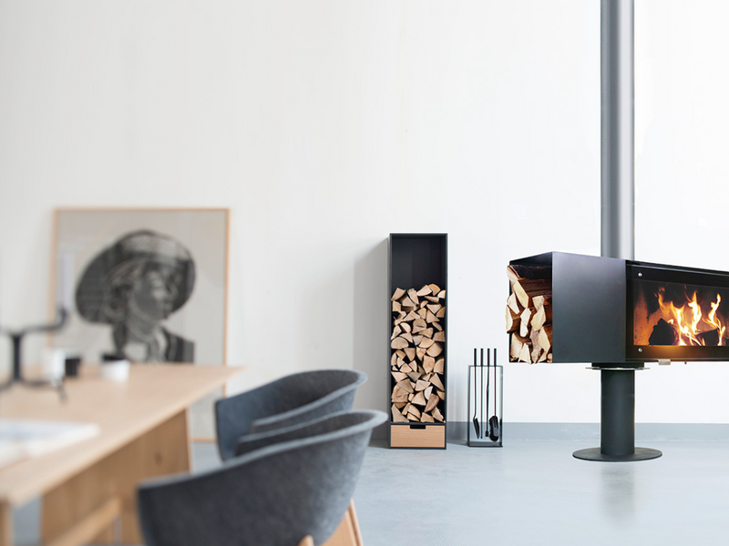 COVO . Brennholzregal