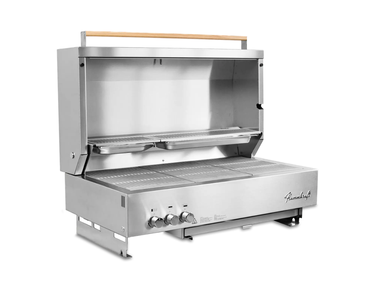 TICINO . Kitchen . Flammkraft Block D Grill