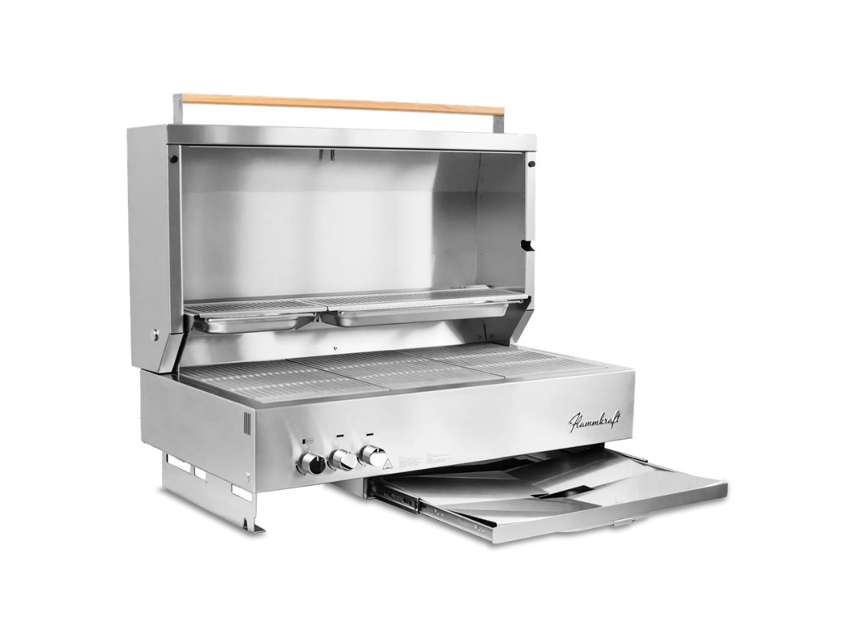 TICINO . Kitchen . Flammkraft Block D Grill