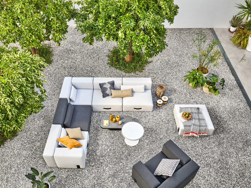 MIAMI . Lounge . Eckmodul links