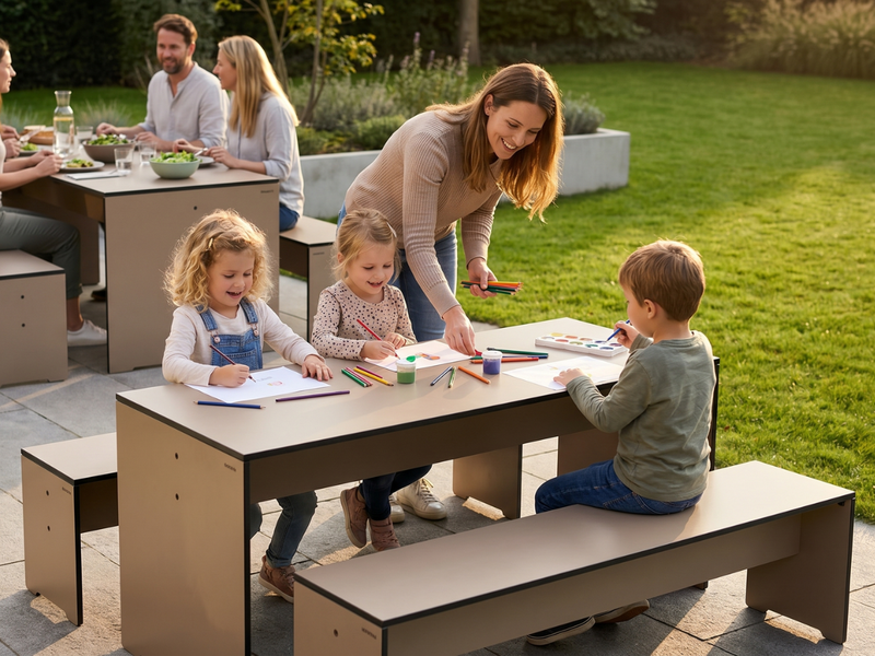 RIVA . Kids . Tisch-Bank-Set