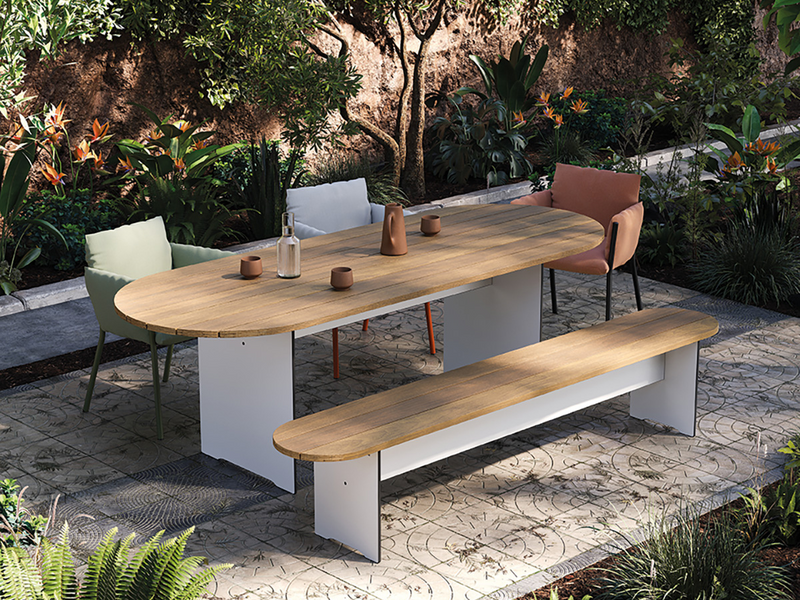 RIVA . Vario . Bank . Round . Wood