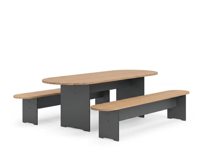 RIVA . Vario . Banc . Round . Wood