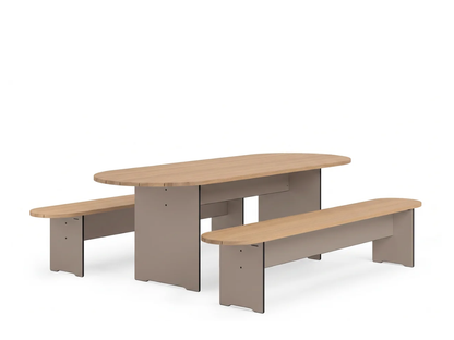 RIVA . Vario . Banc . Round . Wood