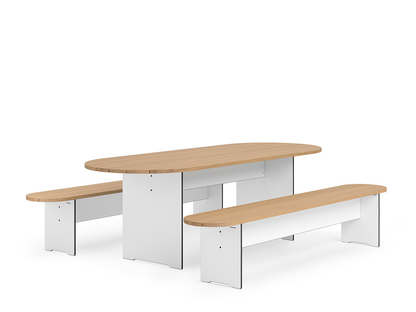 RIVA . Vario . Banc . Round . Wood