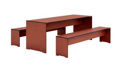 RIVA . Ensemble table et banc
