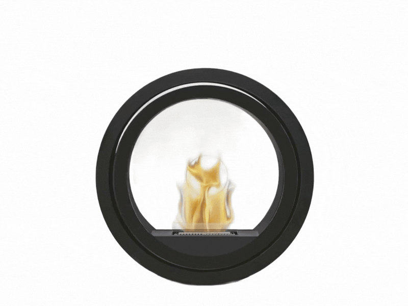 ROLL FIRE . Cheminée enroulable