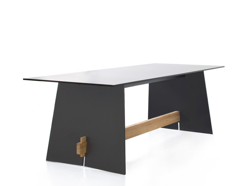 TENSION . Rechteckwangentisch