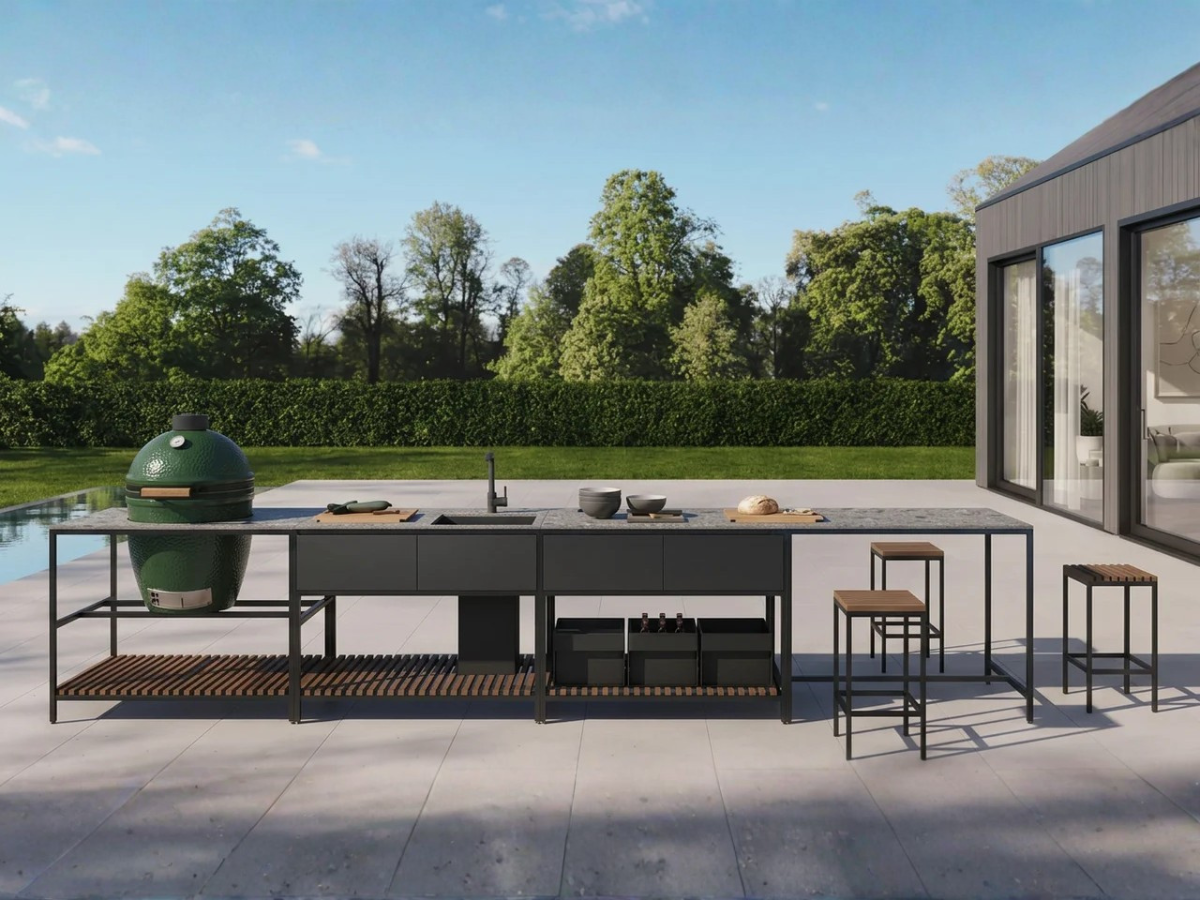 TICINO . Kitchen . frame . Kamado 120