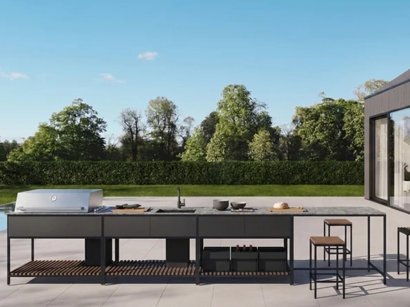 TICINO . Kitchen . Frame . Outdoor Küche . Set 3